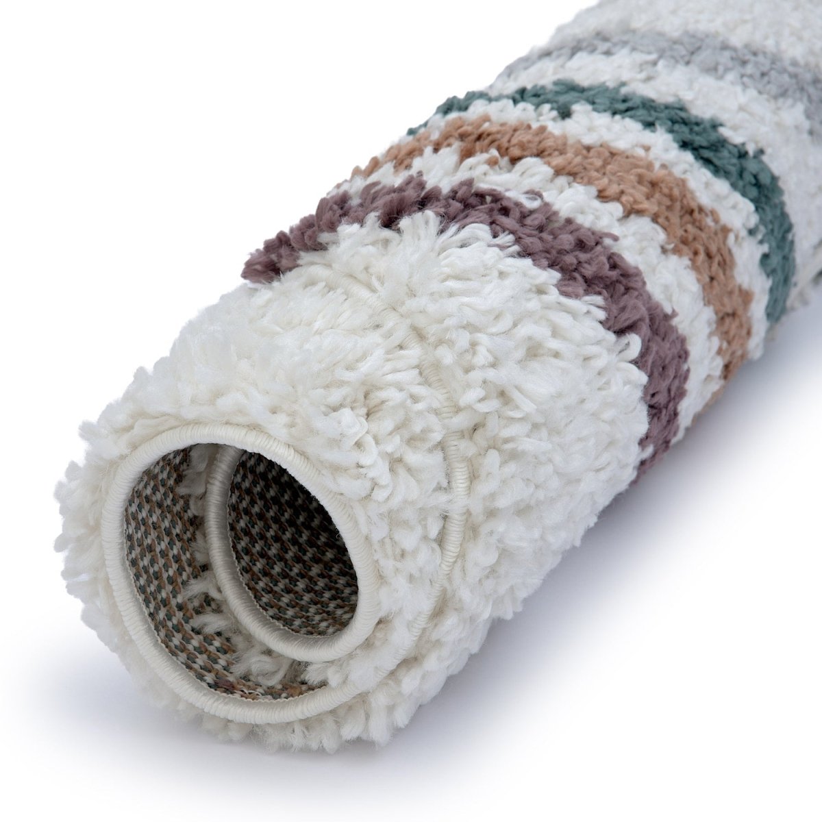 Moodi Shaggy Multicolour Raincat Rug - The Rugs - Art Fever