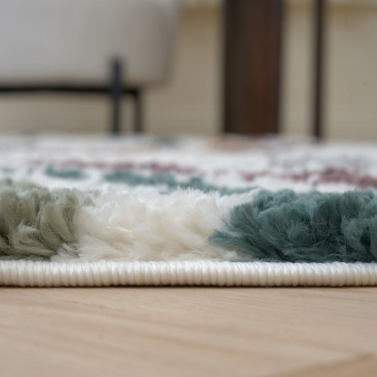 Moodi Shaggy Multicolour Raincat Rug - The Rugs - Art Fever