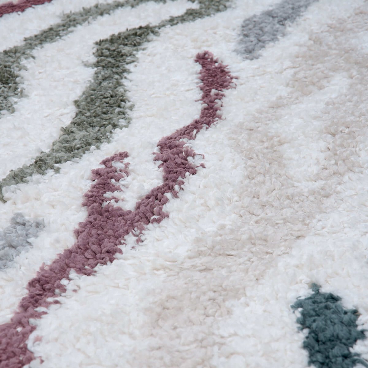Moodi Shaggy Multicolour Tidecrest Rug - The Rugs - Art Fever