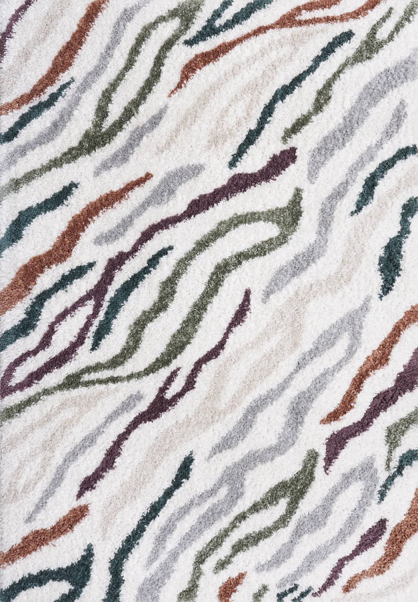 Moodi Shaggy Multicolour Tidecrest Rug - The Rugs - Art Fever