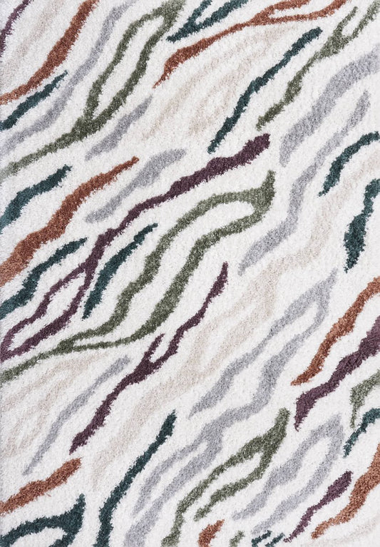 Moodi Shaggy Multicolour Tidecrest Rug - The Rugs - Art Fever