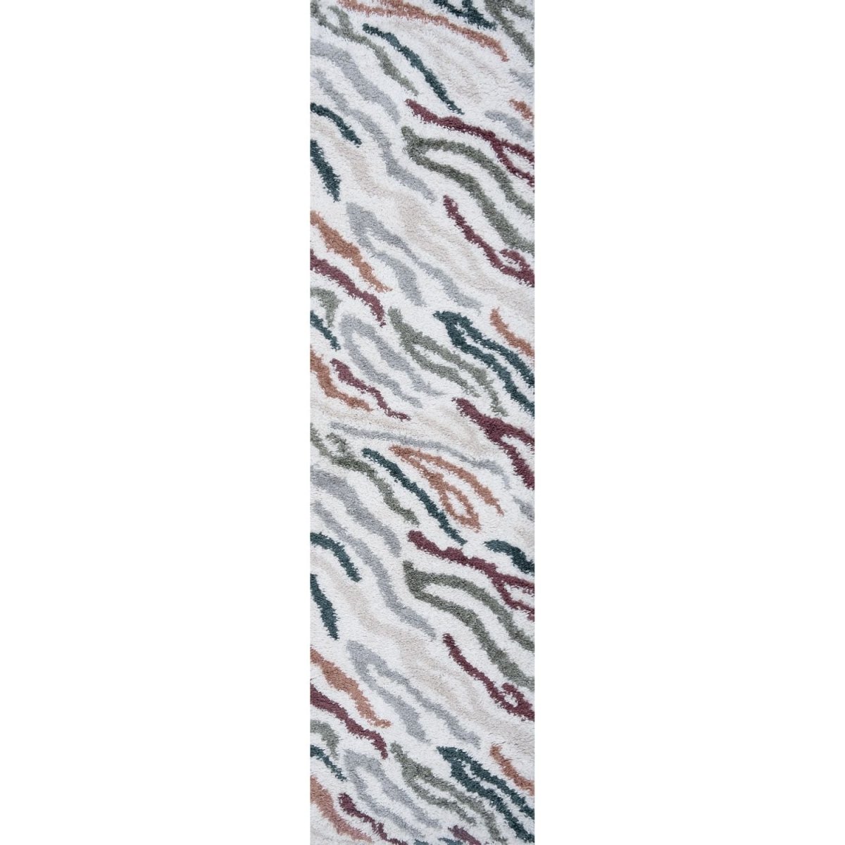 Moodi Shaggy Multicolour Tidecrest Rug - The Rugs - Art Fever