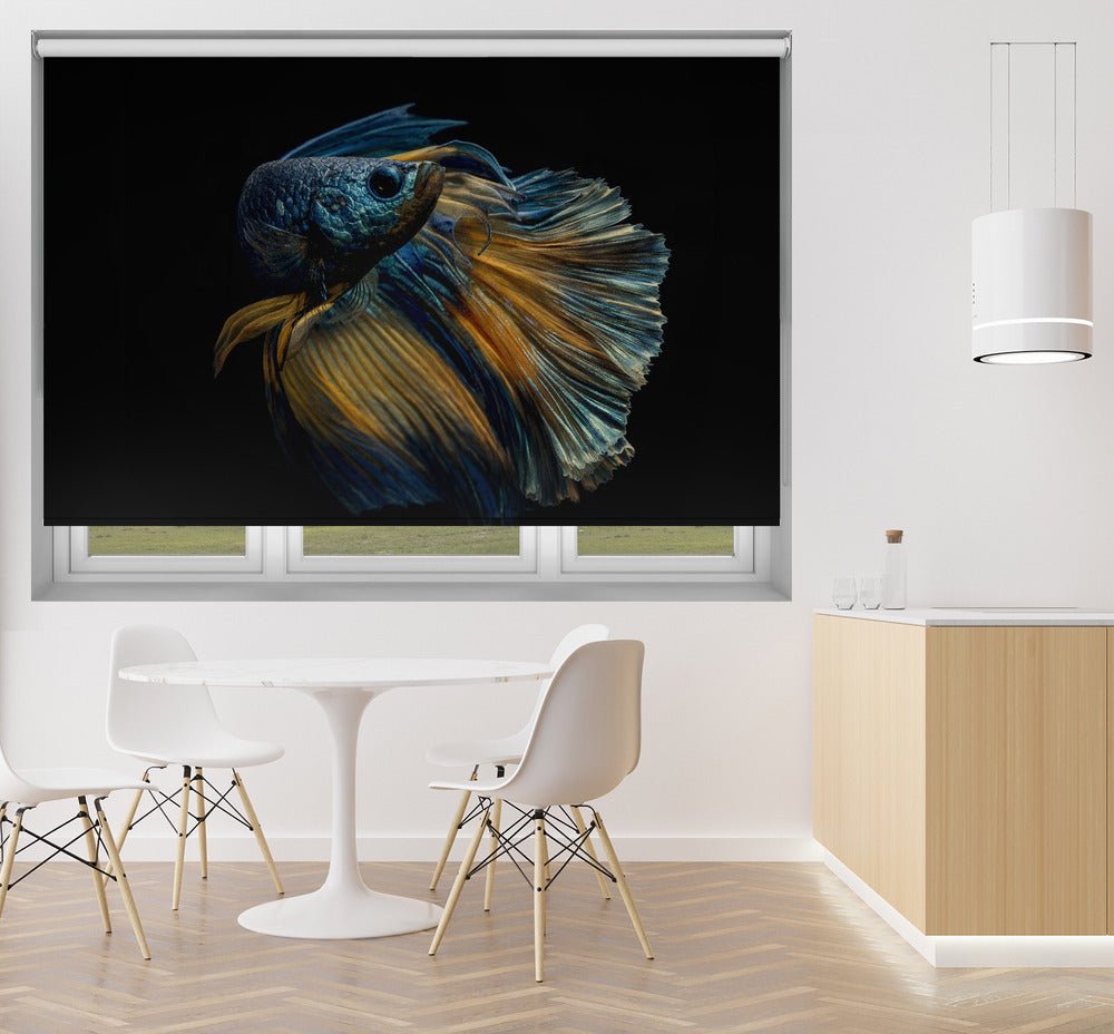 My Dress The Siamese Fish Printed Picture Photo Roller Blind - 1X1070025 - Pictufy - Art Fever