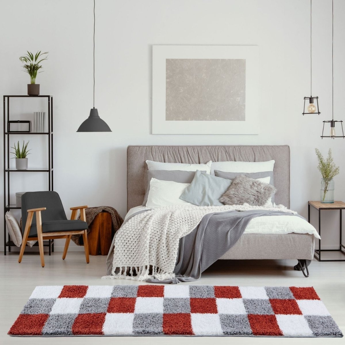 Myshaggy Geometric Terra Rug - The Rugs - Art Fever