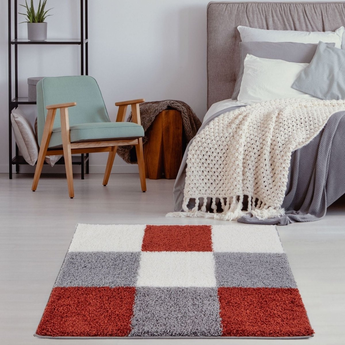 Myshaggy Geometric Terra Rug - The Rugs - Art Fever