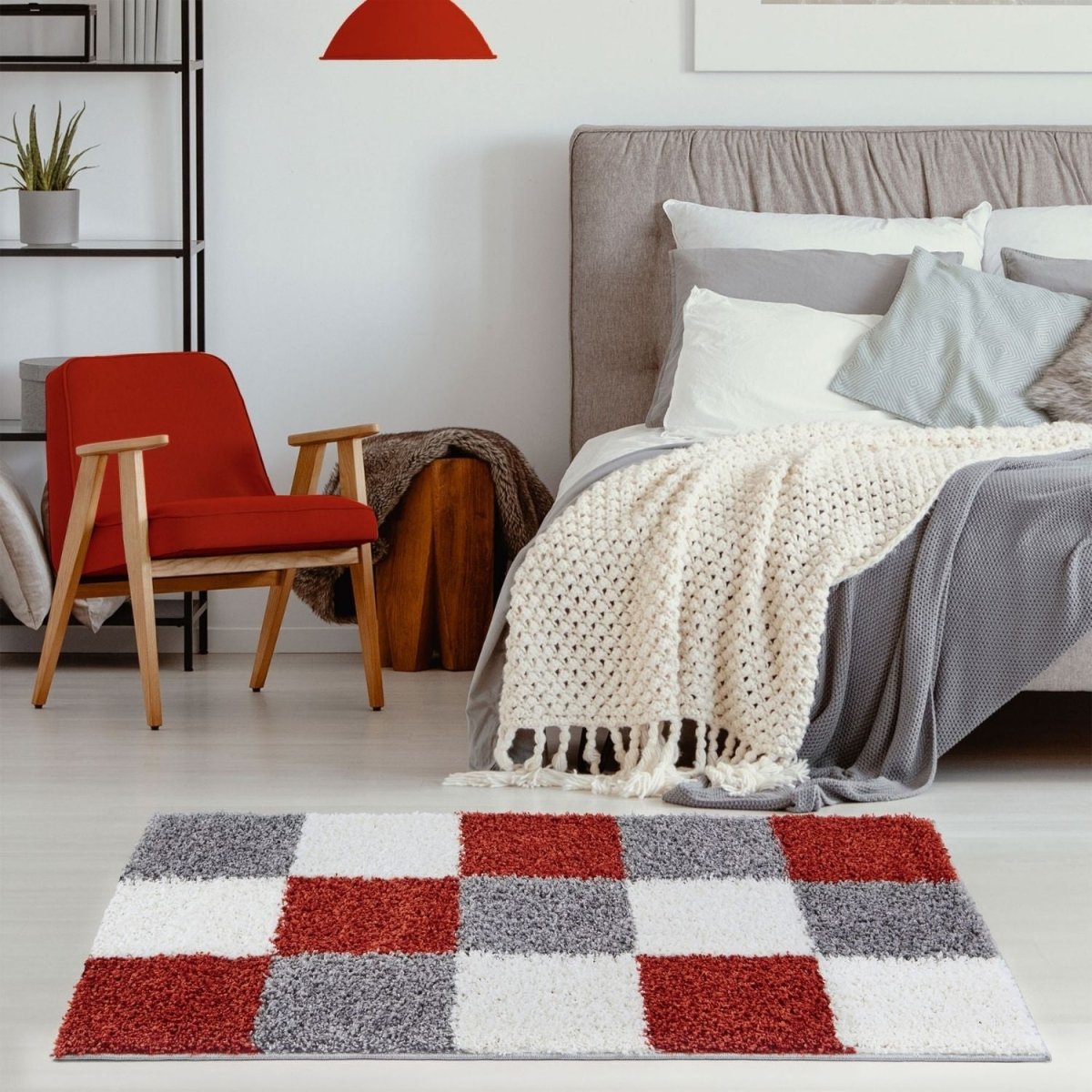 Myshaggy Geometric Terra Rug - The Rugs - Art Fever