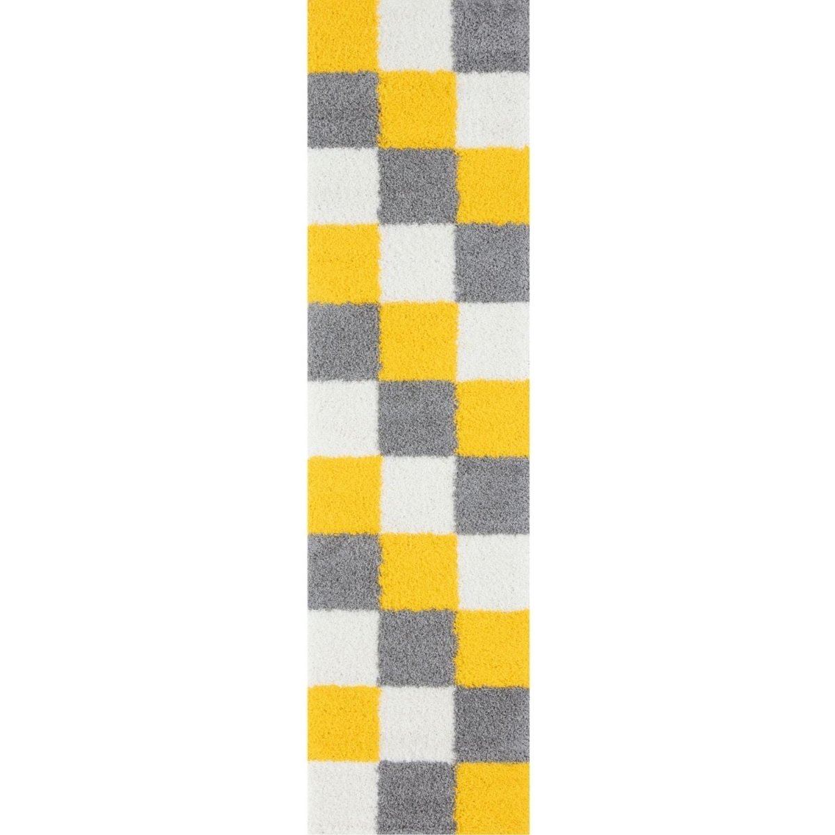 Myshaggy Geometric Yellow Rug - The Rugs - Art Fever