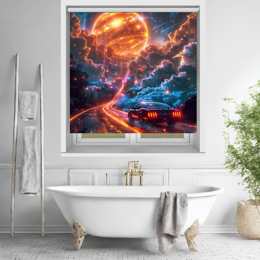 Mystic drive Printed Picture Photo Roller Blind - 1X2816515 - Art Fever - Art Fever