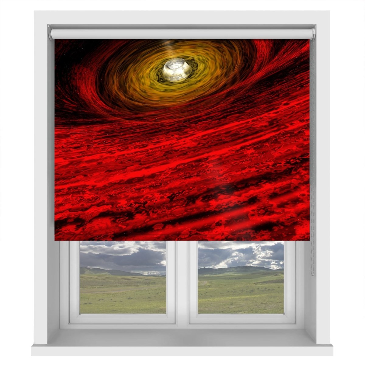 NASA illustration of GRO J1655 - 40 Black Hole Printed Picture Photo Roller Blind - RB1383 - Art Fever - Art Fever