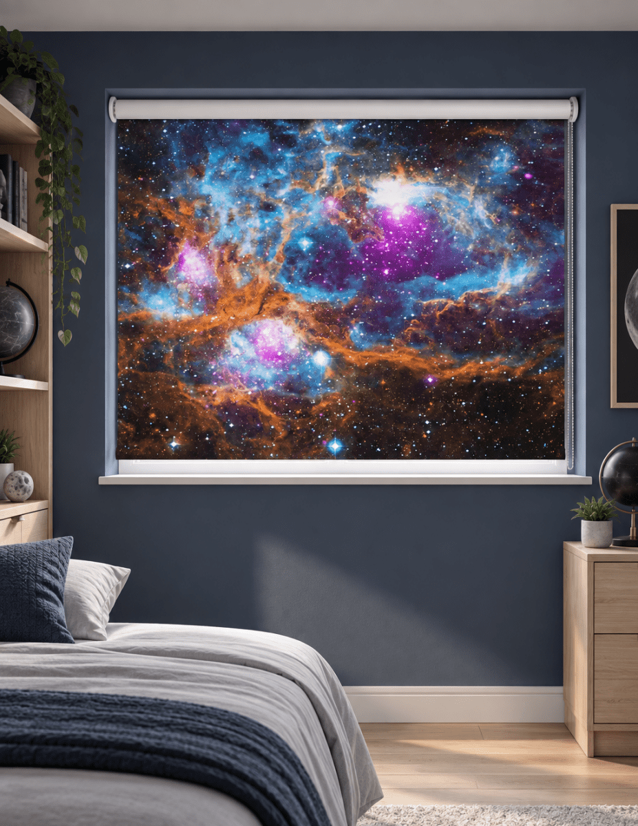 NASA Space Image of the Lobster Nebula Printed Picture Photo Roller Blind - RB548 - Art Fever - Art Fever