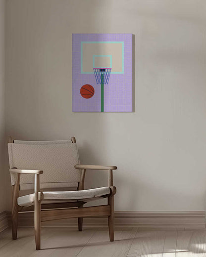 New York Basketball Canvas Print Wall Art 1X2884689 - ART FEVER - Art Fever