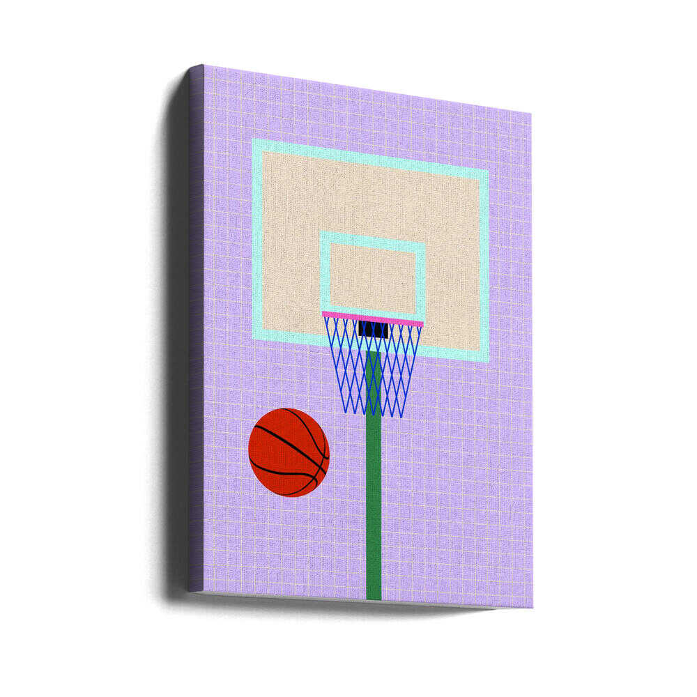 New York Basketball Canvas Print Wall Art 1X2884689 - ART FEVER - Art Fever