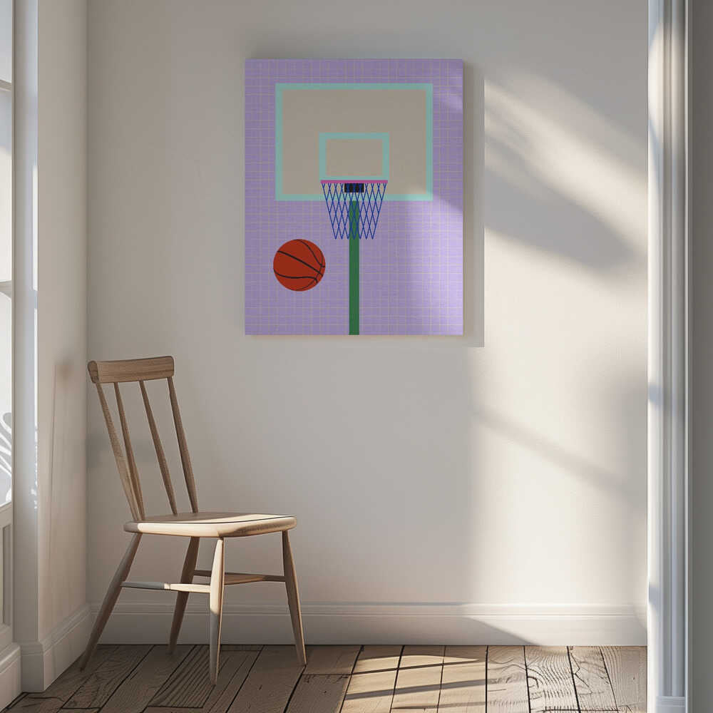 New York Basketball Canvas Print Wall Art 1X2884689 - ART FEVER - Art Fever