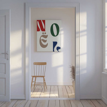 Noel Canvas Print Wall Art 1X3298592 - ART FEVER - Art Fever