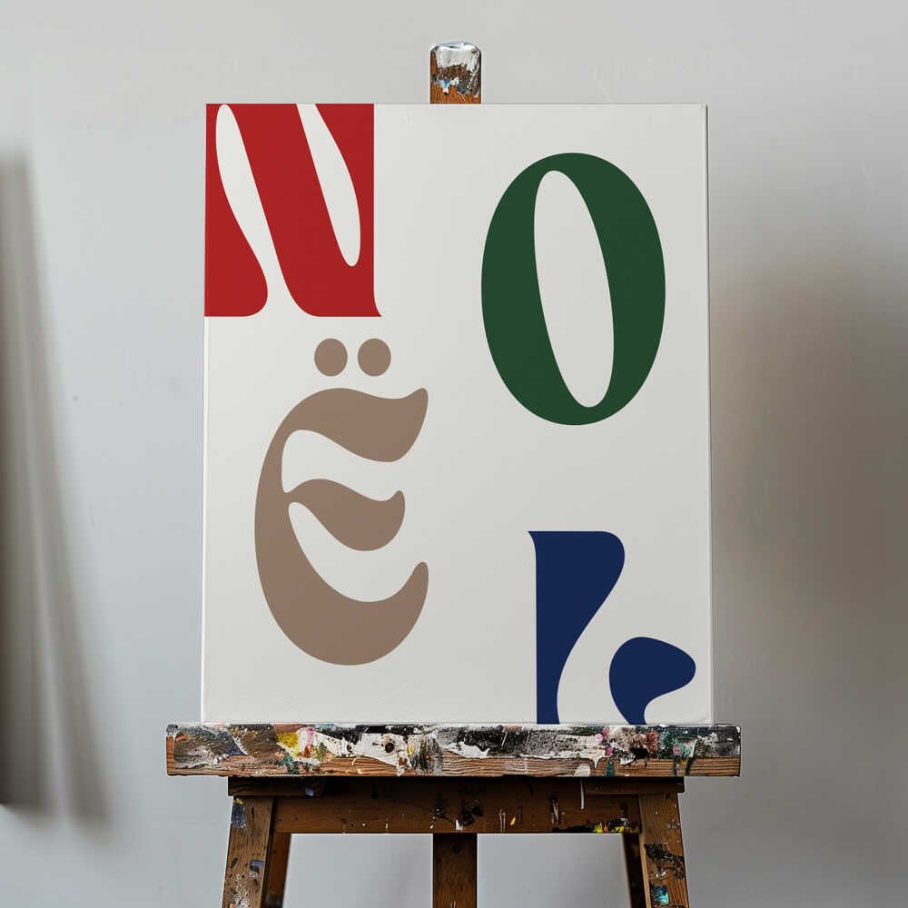 Noel Canvas Print Wall Art 1X3298592 - ART FEVER - Art Fever