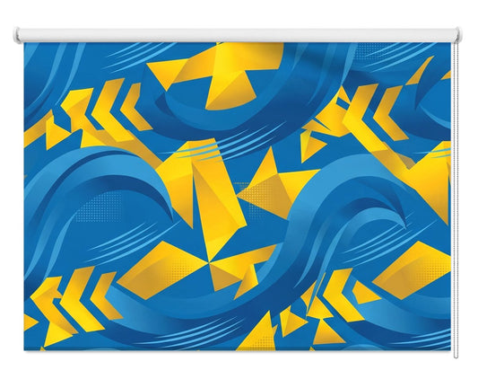 Nordic Aurora Abstract Sweden Printed Roller Blind - RB1469 🇸🇪 - Art Fever - Art Fever
