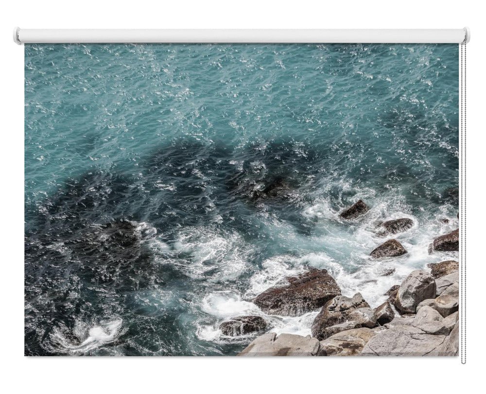 Oceans Edge Symphony Printed Picture Photo Roller Blind - 1X2518329 - Art Fever - Art Fever