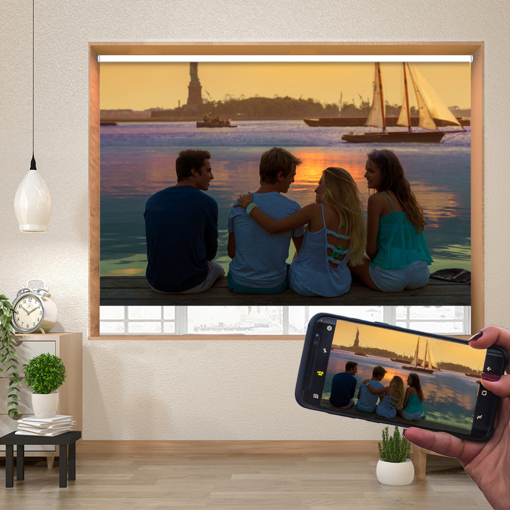 your own photo roller blind