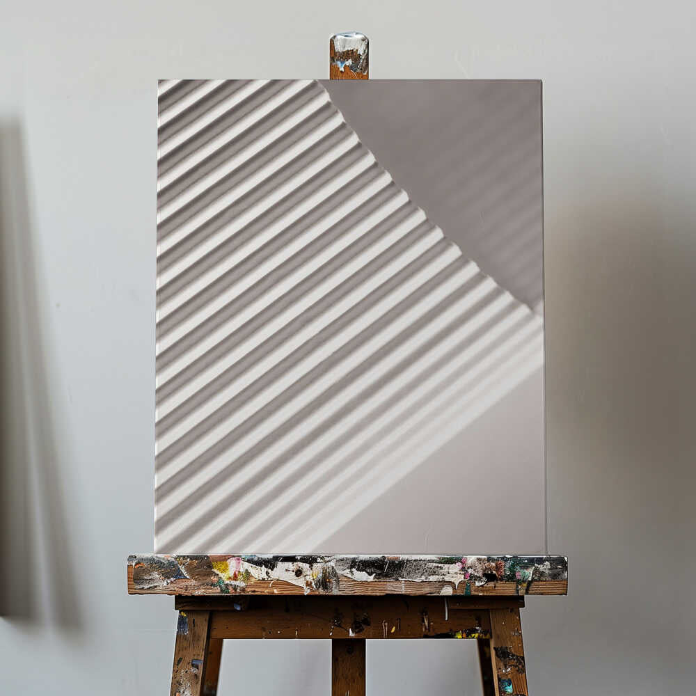 Paper Studies 7 Canvas Print Wall Art 1X2820075 - ART FEVER - Art Fever