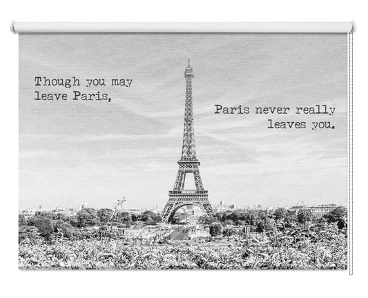 Paris memories Printed Picture Photo Roller Blind - 1X2727440 - Art Fever - Art Fever