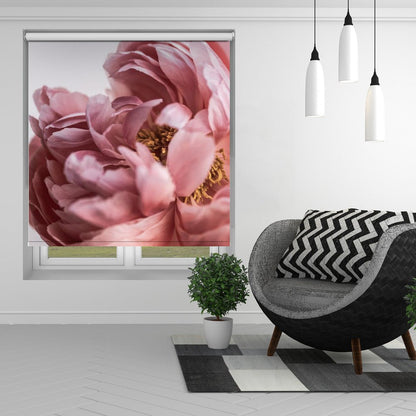 Peony Floral Art Printed Picture Photo Roller Blind - 1X2558823 - Art Fever - Art Fever