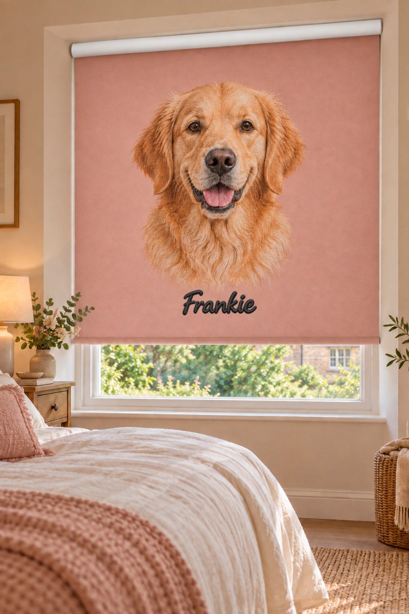 Personalised Pet Portrait Roller Blind - Art Fever - Art Fever
