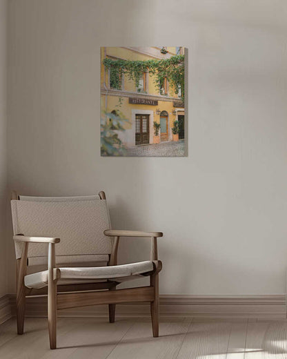Ristorante Trastevere Rome Canvas Print Wall Art 1X2410447