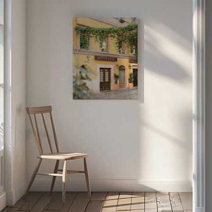 Ristorante Trastevere Rome Canvas Print Wall Art 1X2410447