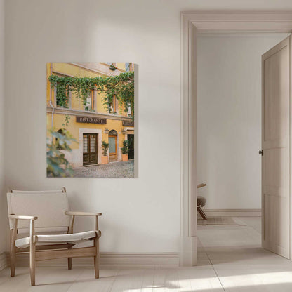 Ristorante Trastevere Rome Canvas Print Wall Art 1X2410447