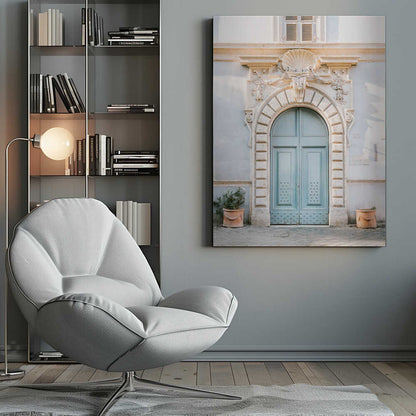 Blue tones of Rome - Italy travel photography Canvas Print Wall Art 1X2410441