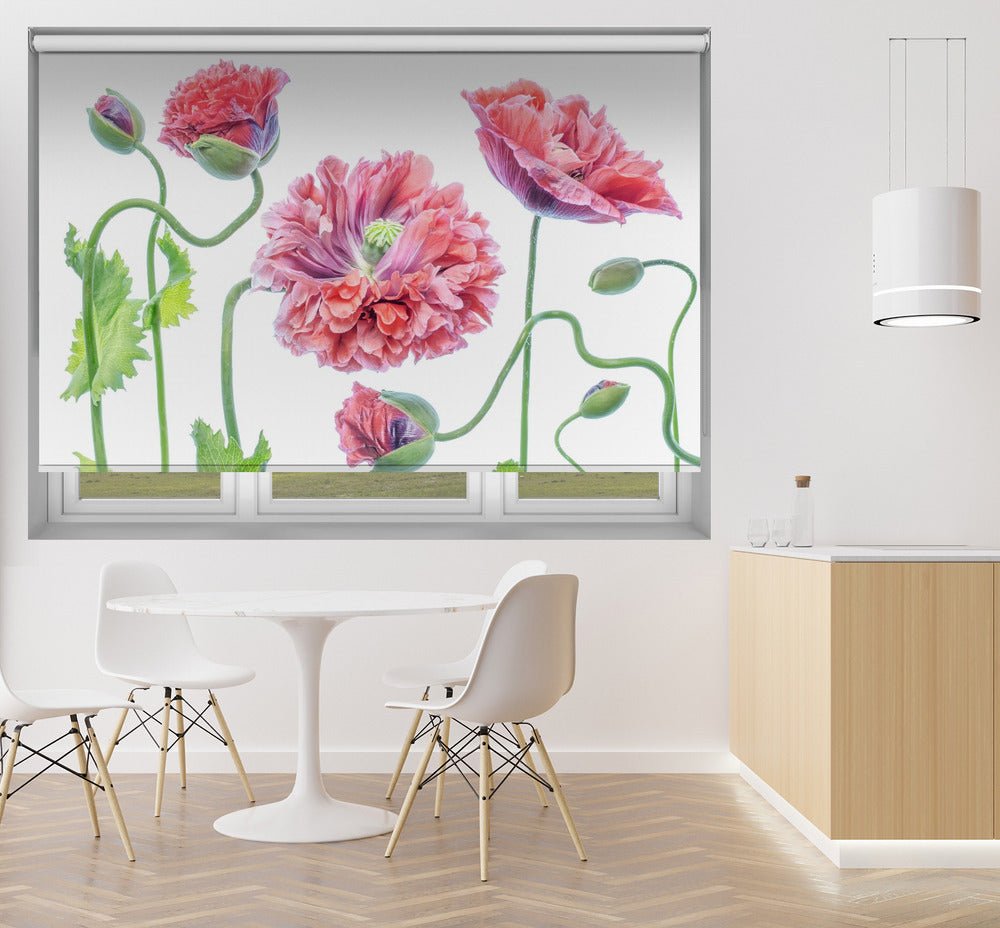 Poppy Still Life Printed Picture Photo Roller Blind - 1X1543977 - Art Fever - Art Fever
