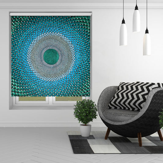 Portal No. 2 Mandala Art by Amy Diener Printed Picture Photo Roller Blind - 1X2558615 - Art Fever - Art Fever