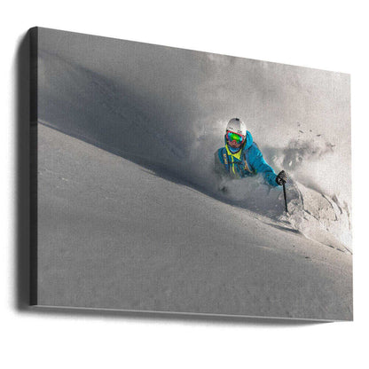 Powder earthquake Canvas Print Wall Art 1X1648745 - ART FEVER - Art Fever