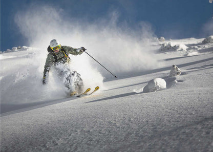 Powder paradise Winter Games Canvas Print Wall Art 1X1795684 - ART FEVER - Art Fever