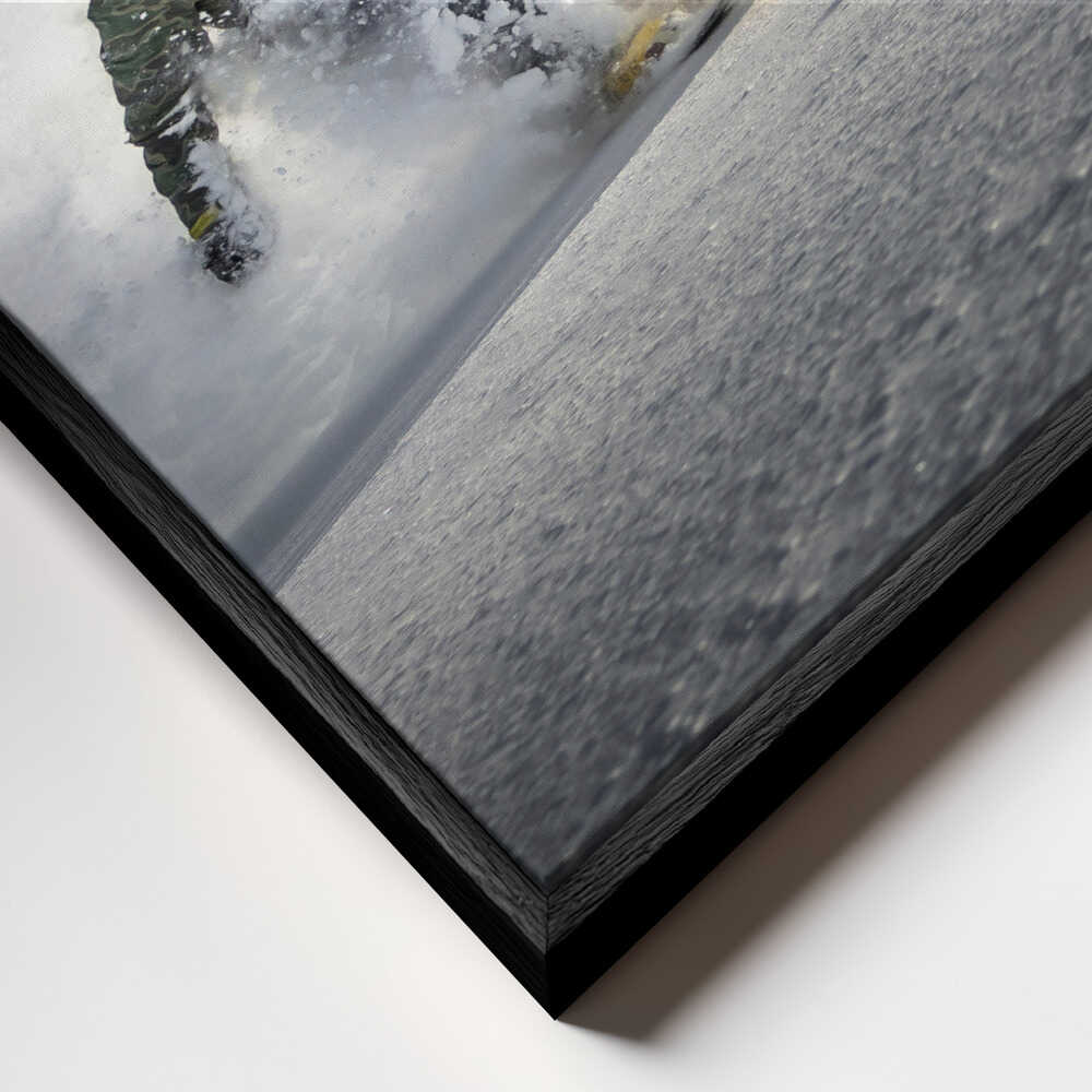 Powder paradise Winter Games Canvas Print Wall Art 1X1795684 - ART FEVER - Art Fever