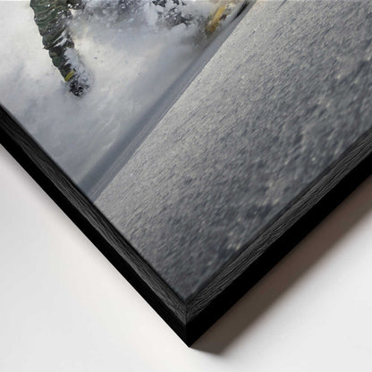 Powder paradise Winter Games Canvas Print Wall Art 1X1795684 - ART FEVER - Art Fever