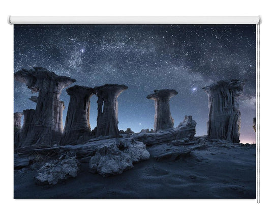 Primival Arch and Columns Printed Picture Photo Roller Blind - 1X2166741 - Art Fever - Art Fever