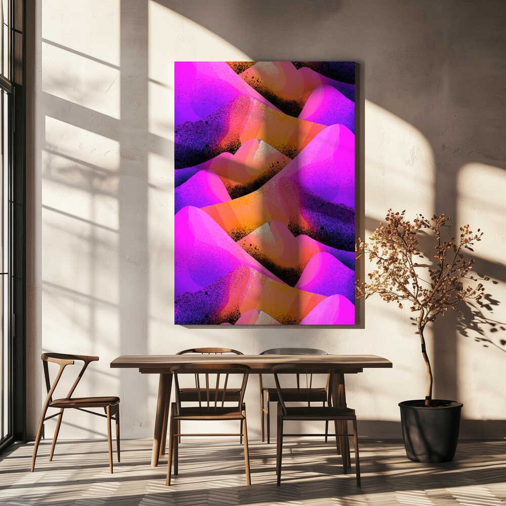 Purple sands Canvas Print Wall Art 1X3270949 - ART FEVER - Art Fever