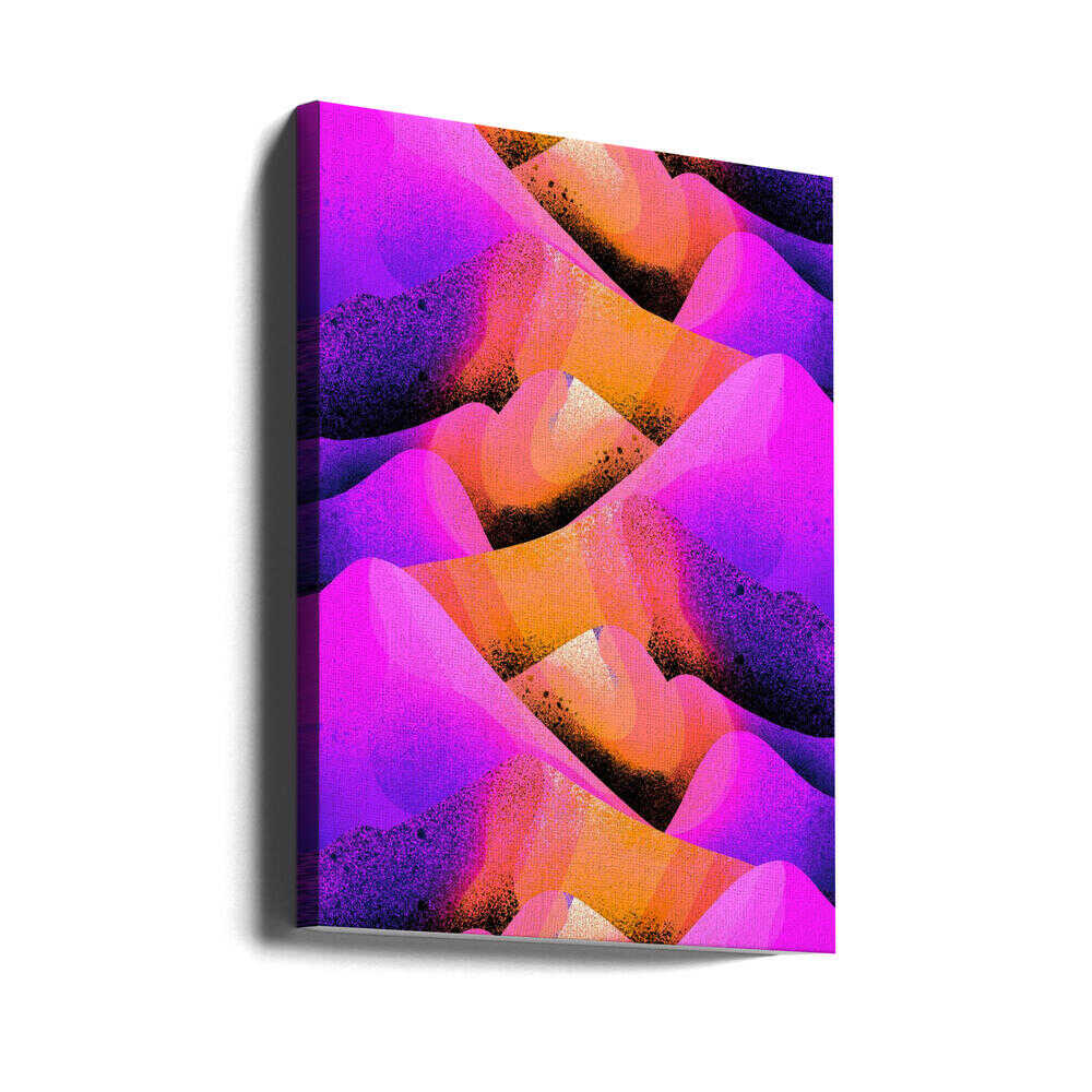 Purple sands Canvas Print Wall Art 1X3270949 - ART FEVER - Art Fever