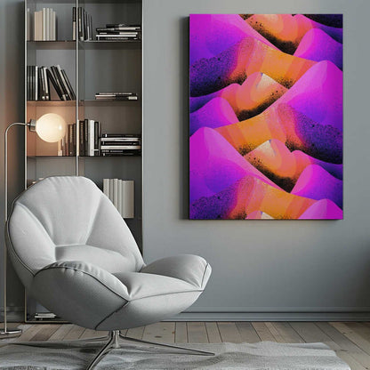 Purple sands Canvas Print Wall Art 1X3270949 - ART FEVER - Art Fever
