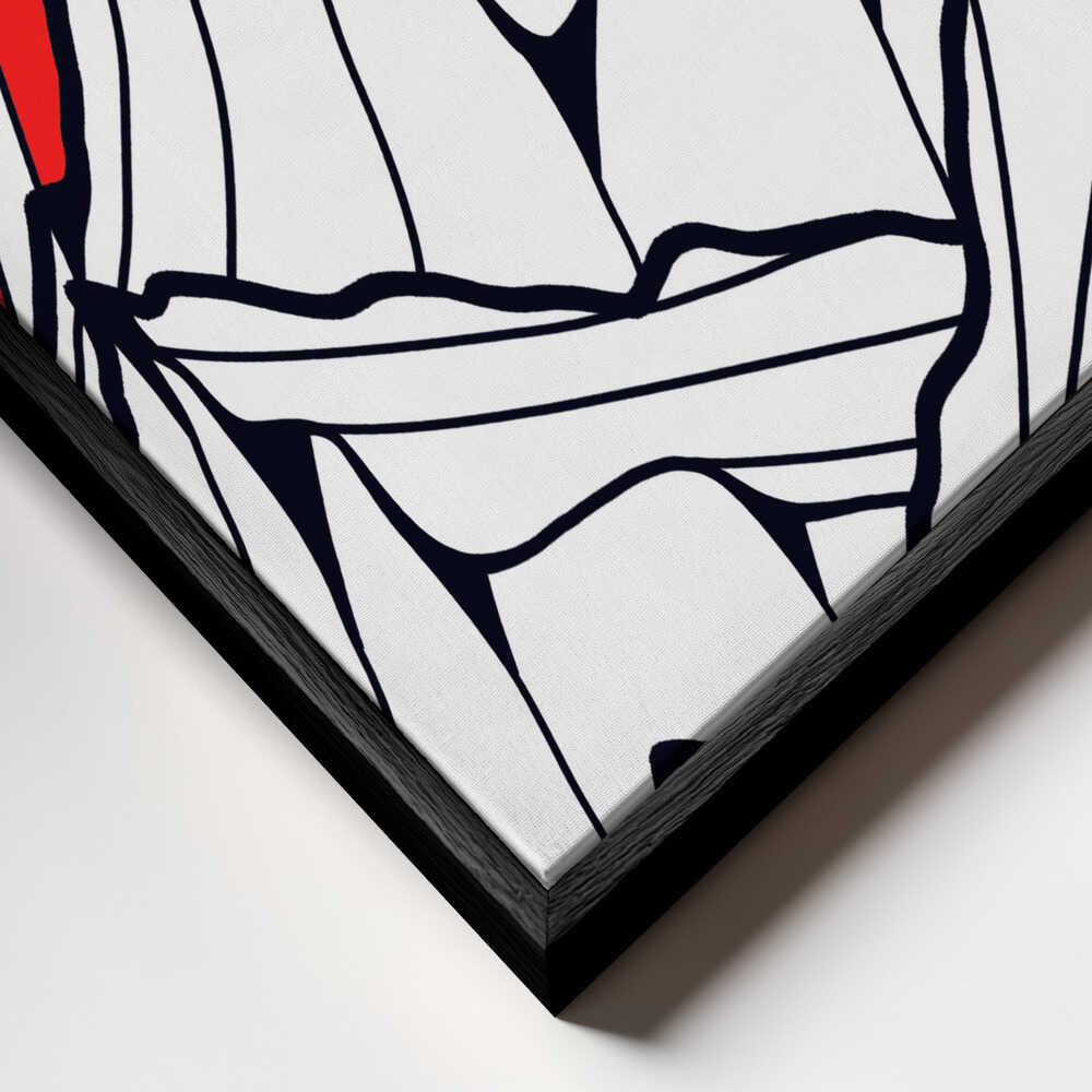 Red sun rising Canvas Print Wall Art 1X3314891 - ART FEVER - Art Fever