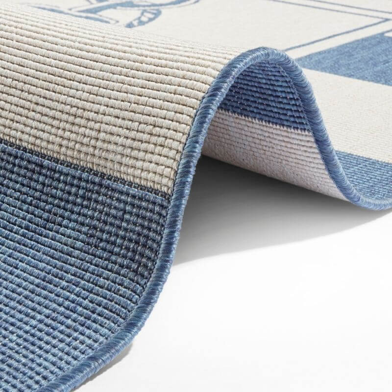 Reversible Indoor - Outdoor Flatweave Gandara Rug - The Rugs - Art Fever