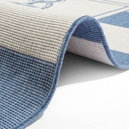 Reversible Indoor - Outdoor Flatweave Gandara Rug - The Rugs - Art Fever