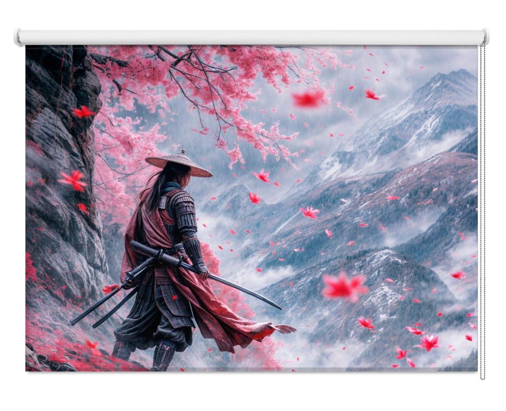 Samurai Printed Picture Photo Roller Blind - 1X2858146 - Art Fever - Art Fever