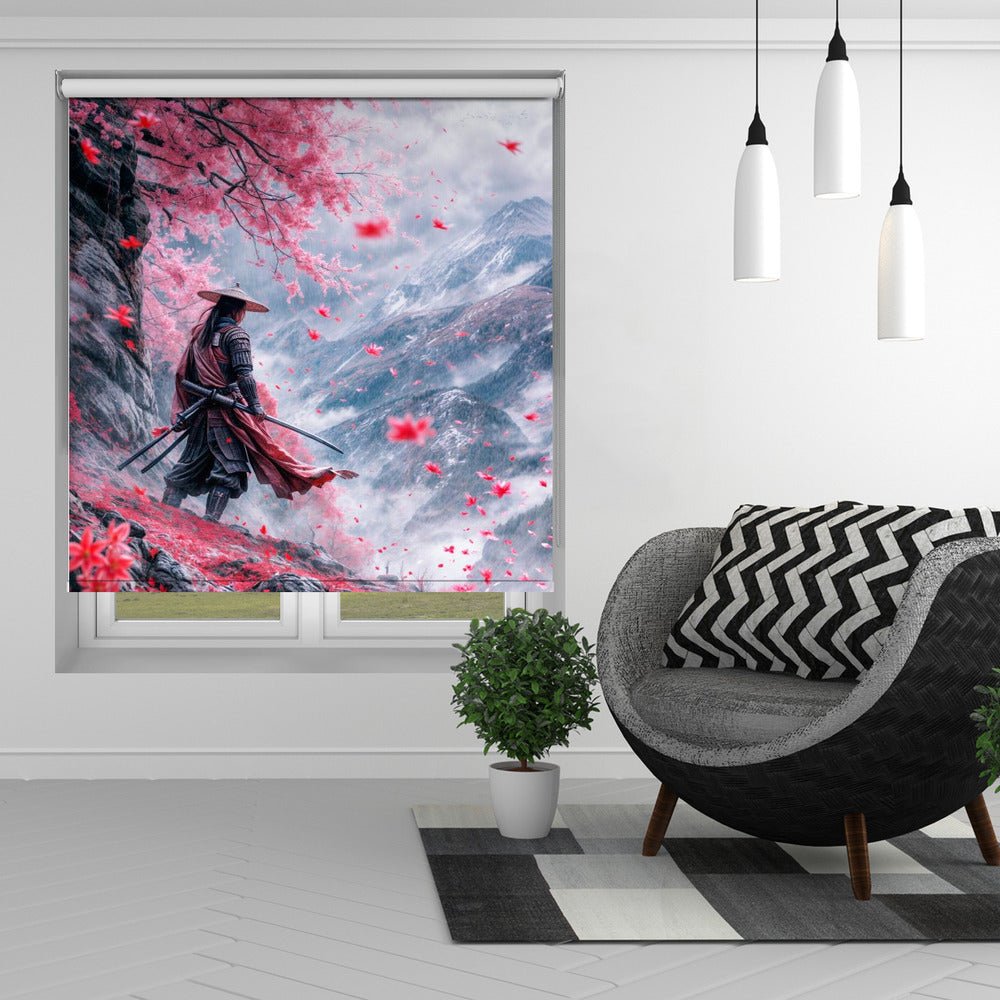 Samurai Printed Picture Photo Roller Blind - 1X2858146 - Art Fever - Art Fever
