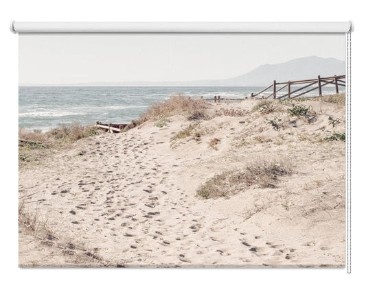 Sand Dunes on the Beach Printed Picture Photo Roller Blind - 1X2192489 - Art Fever - Art Fever