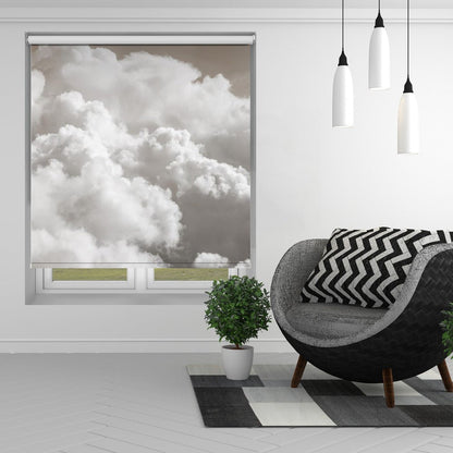 Sandy Clouds Printed Picture Photo Roller Blind - 1X3387087 - Art Fever - Art Fever