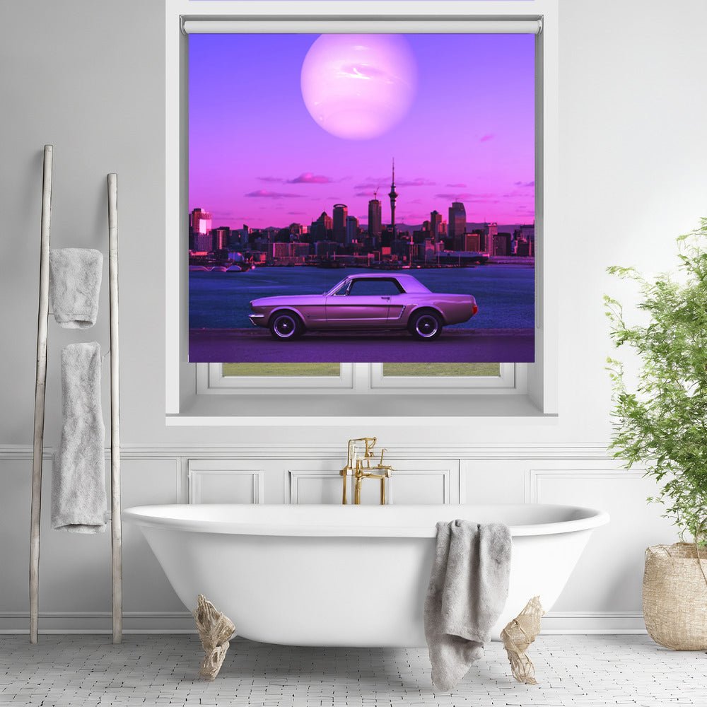 Serene Drive Printed Picture Photo Roller Blind - 1X2506033 - Art Fever - Art Fever