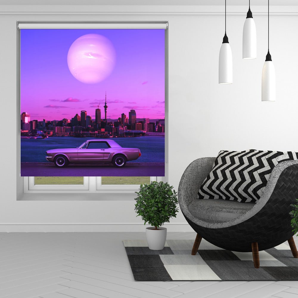 Serene Drive Printed Picture Photo Roller Blind - 1X2506033 - Art Fever - Art Fever