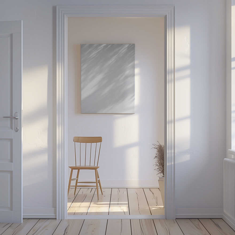 Shades of White in Morocco Canvas Print Wall Art 1X2827366 - ART FEVER - Art Fever